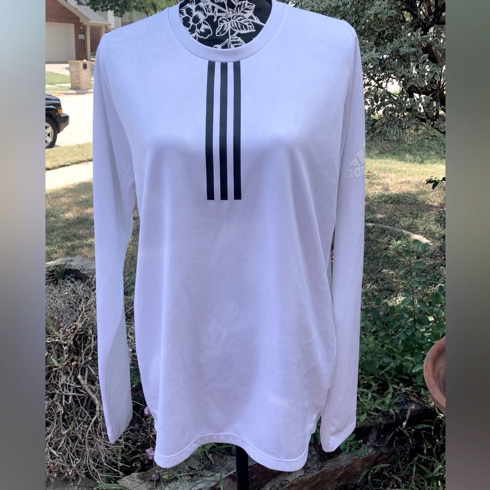 Mens adidas Climalite Longsleeve Shirt
